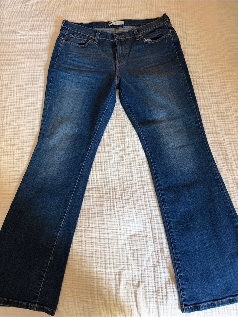 Levi's Dark Blue Flare Jeans
